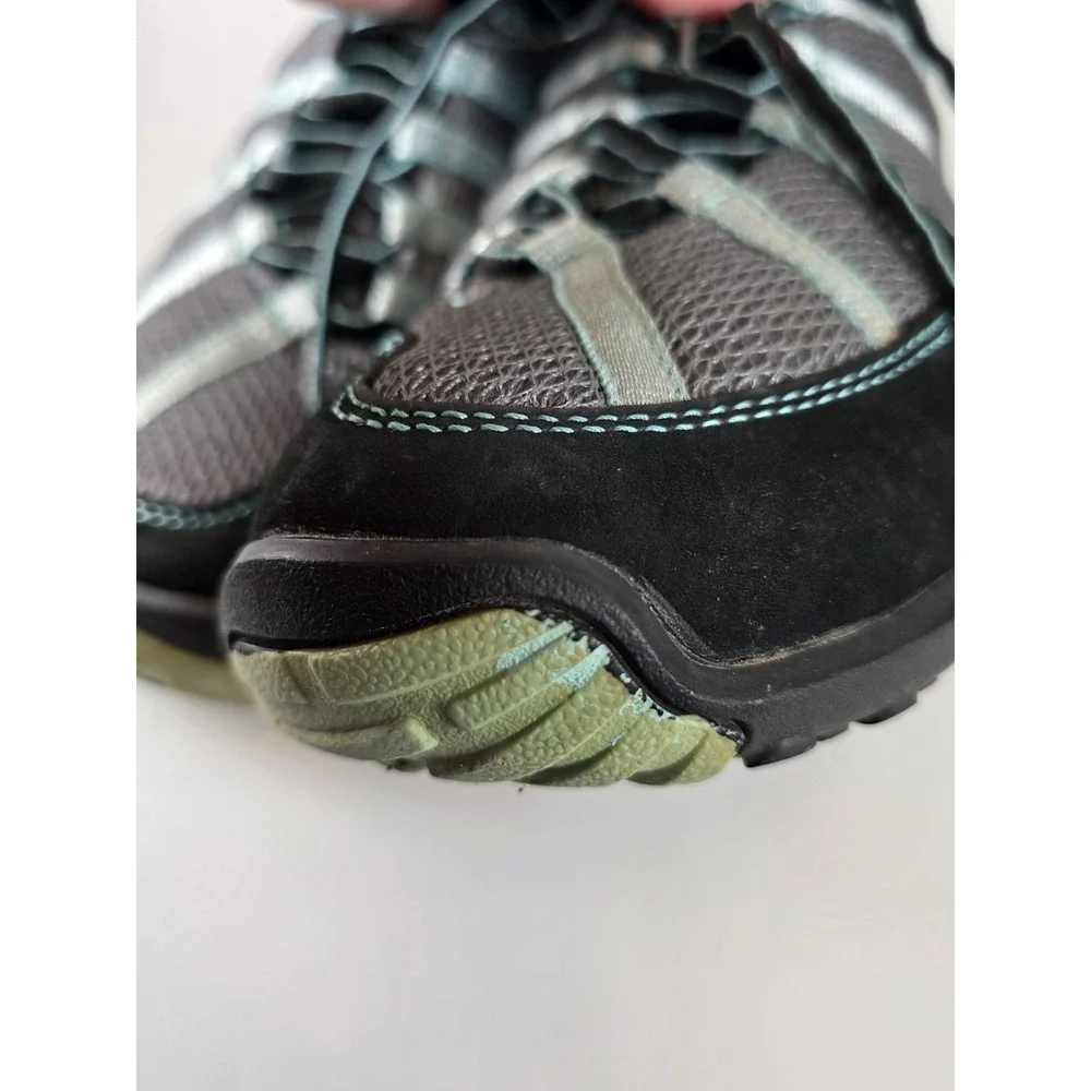Kuru Chicane Trail Shoe Womens Size 10 Suede Mesh Arch Support Outdoor Sneaker